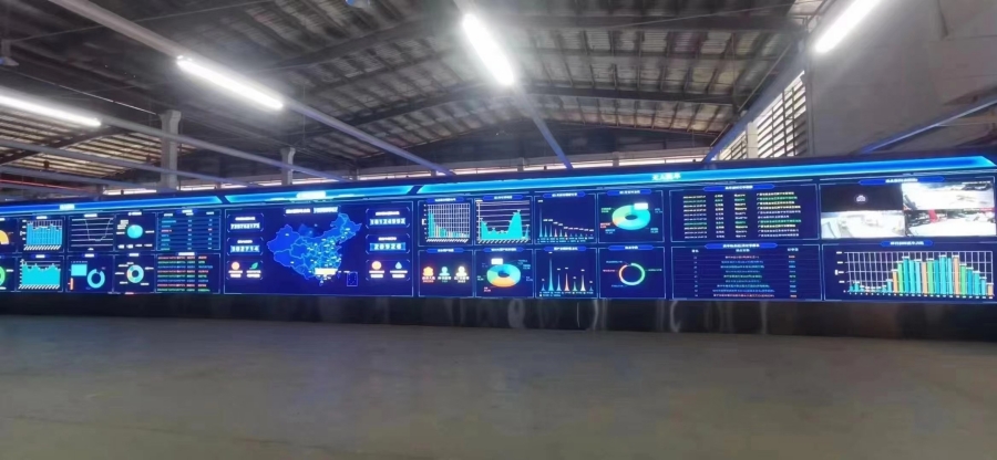 室內(nèi)Q1.5Pro 完工，數(shù)據(jù)中心大屏來了！